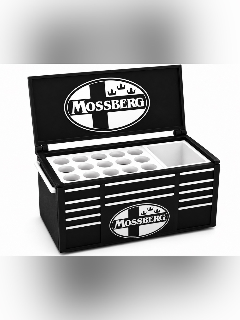 Mossberg Mini Toolbox Pen And Trinket Holder Desk Top Organizer